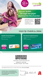 mea - meine apotheke Prospekt für Kiel: "Unsere Oktober-Angebote", 4 Seiten, 01.10.2025 - 31.10.2025