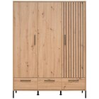BABYKLEIDERSCHRANK Line Eiche Artisan im Angebot bei XXXLutz Möbelhäuser in Braunschweig BABYKLEIDERSCHRANK Line Eiche Artisan Angebote von Jimmylee bei XXXLutz Möbelhäuser Braunschweig für 590,62 €