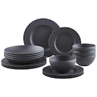 KOMBISERVICE Schwarz Manufacture Rock 16-teilig 4 Personen von Villeroy & Boch für 199,90 € bei XXXLutz Möbelhäuser im Angebot KOMBISERVICE Schwarz Manufacture Rock 16-teilig 4 Personen von Villeroy & Boch im aktuellen XXXLutz Möbelhäuser Prospekt