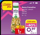 Cremfine von Rama im aktuellen Netto Marken-Discount Prospekt für 0,89 €