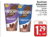 Latte Macchiato im Angebot bei EDEKA in Bautzen Latte Macchiato Angebote von Nescafé bei EDEKA Bautzen für 1,29 €