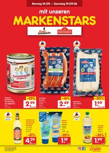 Bier im aktuellen Netto Marken-Discount Prospekt (Rostock) Bier im Netto Marken-Discount Prospekt "Aktuelle Angebote" mit 69 Seiten (Rostock)