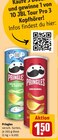 Pringles im Angebot bei REWE in Recklinghausen Pringles Angebote bei REWE Recklinghausen für 1,50 €