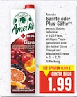 Sanfte oder Plus-Säfte von Amecke im aktuellen E center Prospekt