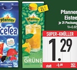 Eistee im EDEKA Prospekt Eistee von Pfanner im aktuellen EDEKA Prospekt für 1,29 €