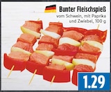EDEKA Lollar - Bunter Fleischspieß Angebot im Prospekt Bunter Fleischspieß bei EDEKA im Lollar Prospekt für 1,29 €