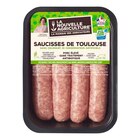 4 Saucisses De Toulouse La Nouvelle Agriculture dans le catalogue Auchan Hypermarché