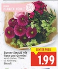 Bunter Strauß mit Rose und Germini im aktuellen E center Prospekt