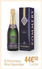 Pommery brut apanage en promo chez Monoprix Domérat à 44,50 €