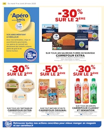 Offre Saumon dans le catalogue Carrefour du moment à la page 16