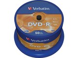 43548 Scratch Surface DVD-R 4,7GB 16X Rohling von VERBATIM im aktuellen MediaMarkt Saturn Prospekt für 19,99 €