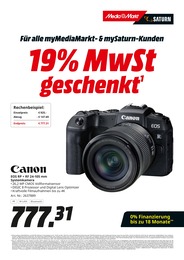 MediaMarkt Saturn Kamera im Prospekt 