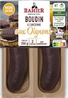Boudin noir à l'ancienne aux oignons - BAHIER en promo chez Intermarché Hyper Boudin noir à l'ancienne aux oignons - BAHIER dans le catalogue Intermarché Hyper