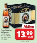 Weissbier Angebote von Franziskaner bei Markant Nordwest Detmold für 13,99 €