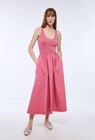 Robe débardeur bi-matière en fine maille - Monoprix Margaret Robe débardeur bi-matière en fine maille à 24,99 € dans le catalogue Monoprix Margaret