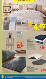 Lidl Spannbettlaken im Prospekt 