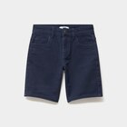 Bermuda regular coton bleu marine garçon - La Halle Bermuda regular coton bleu marine garçon à 9,99 € dans le catalogue La Halle