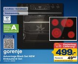 Advantage Black Set NEW Einbauherd-Set im Angebot bei EURONICS in Unna Advantage Black Set NEW Einbauherd-Set Angebote von gorenje bei EURONICS Unna für 499,00 €