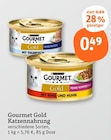 Gourmet Gold Katzennahrung im Angebot bei tegut in Fellbach Gourmet Gold Katzennahrung Angebote von Purina bei tegut Fellbach für 0,49 €