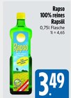100% reines Rapsöl bei E xpress im Berg Prospekt für 3,49 €