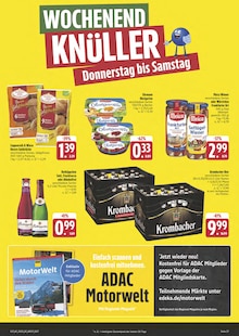 Krombacher im aktuellen E center Prospekt (Weiden (Oberpfalz)) Krombacher im E center Prospekt "Wir lieben Lebensmittel!" mit 28 Seiten (Weiden (Oberpfalz))