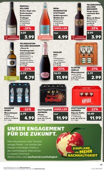 Wasser im Kaufland Prospekt "Hier bin ich richtig" mit 69 Seiten (Stuttgart)
