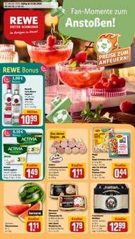 Aktueller REWE Prospekt "Dein Markt" für Waldkirch Aktueller REWE Prospekt für Waldkirch mit Seiten