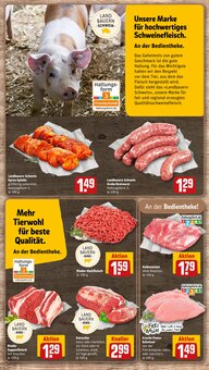 Rindfleisch im REWE Prospekt "Dein Markt" mit 30 Seiten (Heilbronn)