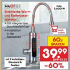 Elektrische Warm- und Kaltwasserarmatur im Angebot bei Netto Marken-Discount in Eisenach Elektrische Warm- und Kaltwasserarmatur Angebote von MAXXMEE bei Netto Marken-Discount Eisenach für 39,99 €