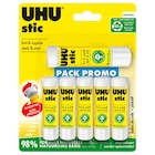 Lot de 6 bâtons de colle blanche - UHU dans le catalogue Carrefour Market