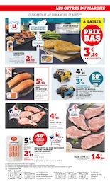 Offre Saumon dans le catalogue U Express du moment à la page 3