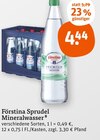 Aktuelles Mineralwasser Angebot bei tegut in Frankfurt (Main) ab 4,44 €