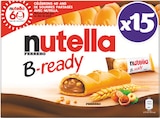 B-ready gaufrettes fourrées - Nutella en promo chez Netto Clichy à 2,62 €