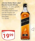 Black Label Blended Scotch Whisky von Johnnie Walker im aktuellen GLOBUS Prospekt
