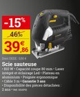 Scie sauteuse - PROFOR en promo chez Espace Emeraude Brest à 39,86 €