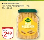 Maiskölbchen im Angebot bei GLOBUS in Koblenz Maiskölbchen Angebote von Kühne bei GLOBUS Koblenz für 2,49 €