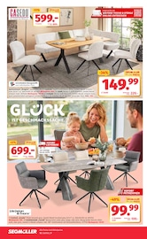 Stuhl im Segmüller Prospekt in Rosenheim Aktueller Segmüller Prospekt mit Stuhl, "Zum Glück gibt’s Segmüller - Jetzt bis zu 1750 € sparen", Seite 14