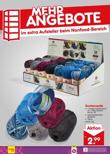 Wolle im Netto Marken-Discount Prospekt "Aktuelle Angebote" mit 70 Seiten (Fürth)