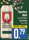 Hell Angebote von Spaten bei EDEKA Augsburg für 0,79 €