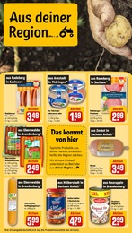 REWE Leberkaese im Prospekt 