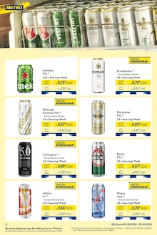 Warsteiner im aktuellen METRO Prospekt (Siegburg) Warsteiner im METRO Prospekt "Wochenengebote Händler + Gewinnspiel + Monats Mix" mit 28 Seiten (Siegburg)