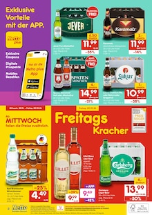 Jever im Netto Marken-Discount Prospekt "DER ORT, AN DEM DU IMMER AUSGEZEICHNETE PREISE FINDEST." mit 2 Seiten (Chemnitz)