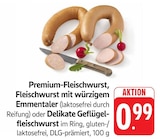 Premium-Fleischwurst bei EDEKA im Prospekt "" für 0,99 €