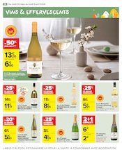 Vin en promo dans le catalogue Carrefour Market à la page 18