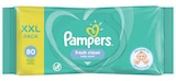 Lingettes fresh clean x80 - PAMPERS en promo chez Intermarché Hyper Versailles à 5,48 €