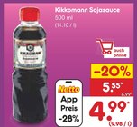 Sojasauce im Netto Marken-Discount Prospekt Sojasauce von Kikkoman im aktuellen Netto Marken-Discount Prospekt für 4,99 €