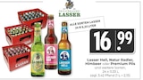 Aktuelles Lasser Hell, Natur Radler, Himbeer oder Premium Pils Angebot bei Hieber in Freiburg (Breisgau) ab 16,99 €