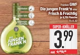Die jungen Frank'n oder Frisch & Fruchtig von Franken GWF im aktuellen EDEKA Prospekt für 3,99 €