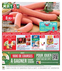 Prospectus Supermarchés Match : «LES BONS PLANS de l'été» avec 24 pages, 28/07/2026 - 09/08/2026 Catalogue Supermarchés Match en cours à Rothau et aux alentours : «LES BONS PLANS de l'été» avec 24 pages, valable du 28/07/2026 au 09/08/2026