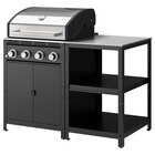 Gasgrill mit Kücheninsel Edelstahl/für draußen Angebote von GRILLSKÄR bei IKEA Kempen für 498,00 €